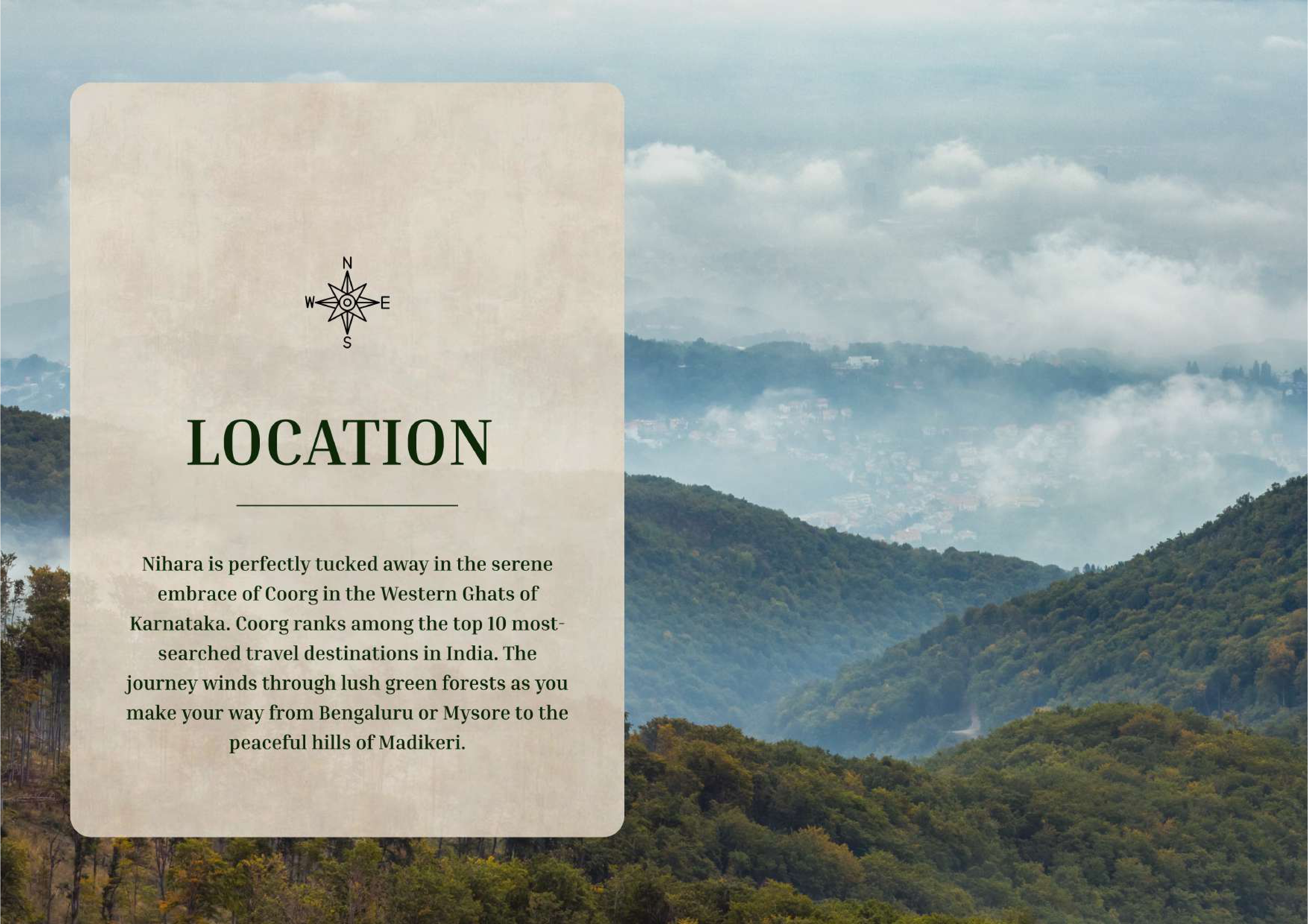 Misty Hills of Coorg